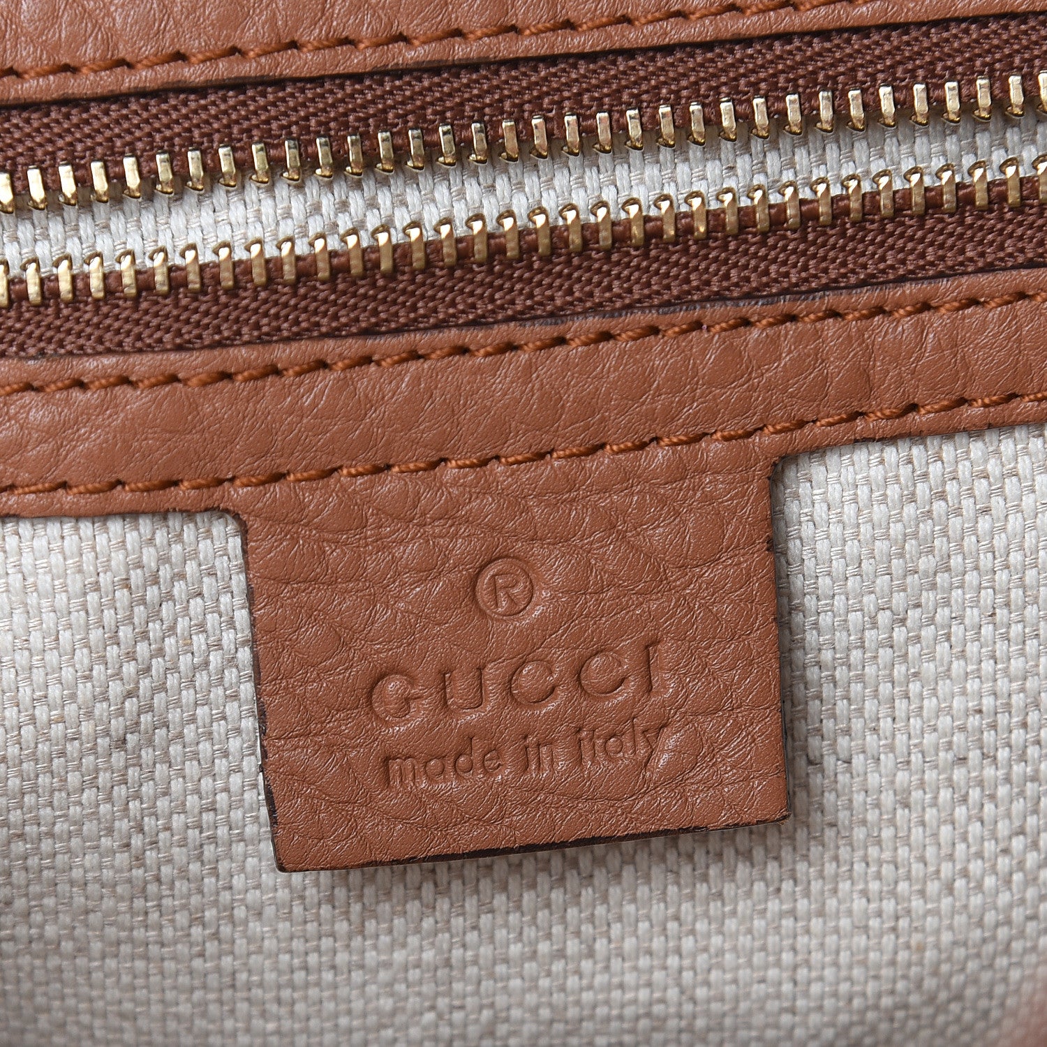 Gucci Pebbled Calfskin Small Soho Shoulder Bag Dusty Blush 6 of 17