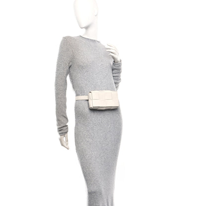 Bottega Veneta Nappa Maxi Intreccio The Belt Cassette Bag White 2 of 11