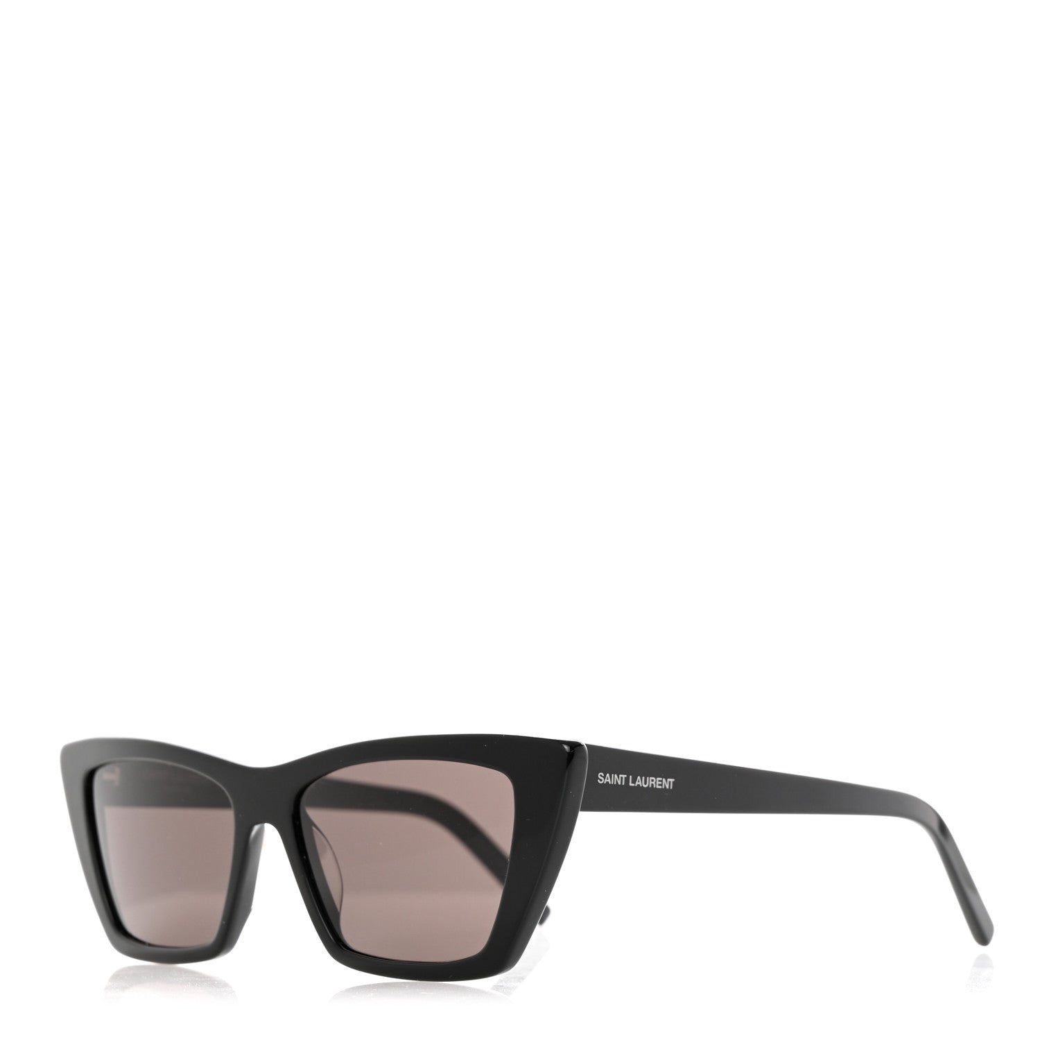 Saint Laurent Acetate Mica Cat Eye Sunglasses SL 276 Black 1 of 7