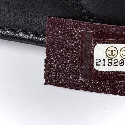 Chanel Lambskin Quilted Golden Class Wallet on Chain WOC Black 7 of 7