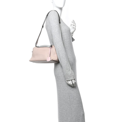 Fendi Vitello Dolce 4 Color Medium By The Way Boston Bag Soap Grigio Perla Multicolor 2 of 17