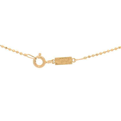 Jennifer Meyer 14K Yellow Gold Bead Chain Necklace 4 of 4