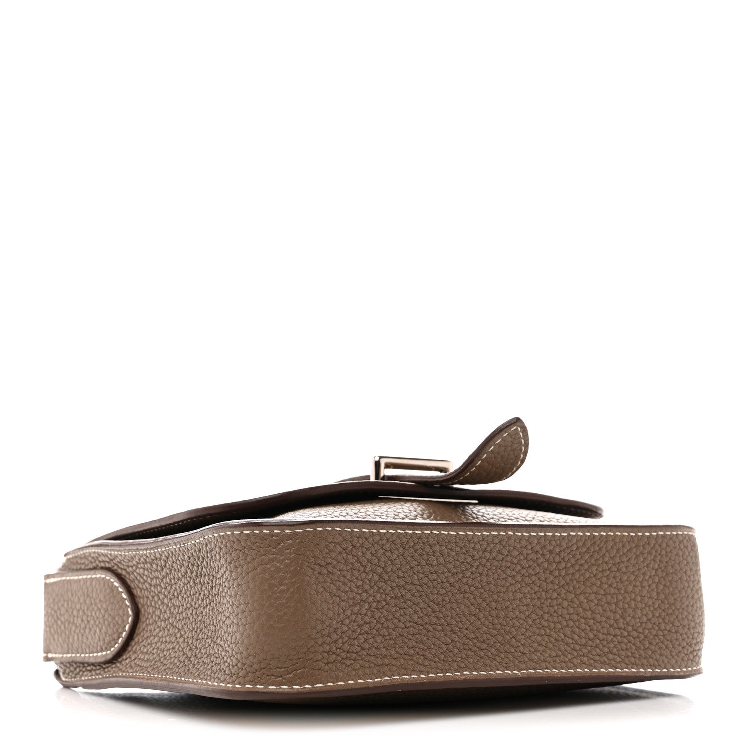 Hermes Taurillon Clemence Steve Pochette Etoupe 4 of 13