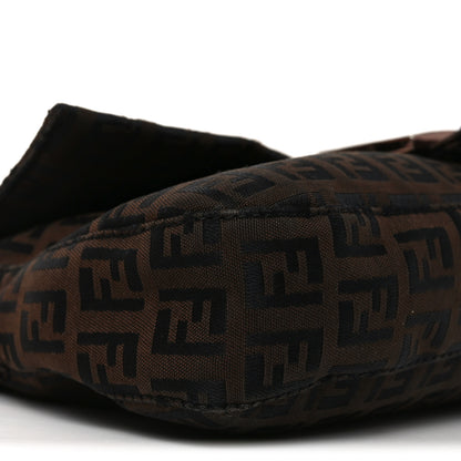 Fendi Zucchino Baguette Dark Brown 9 of 10