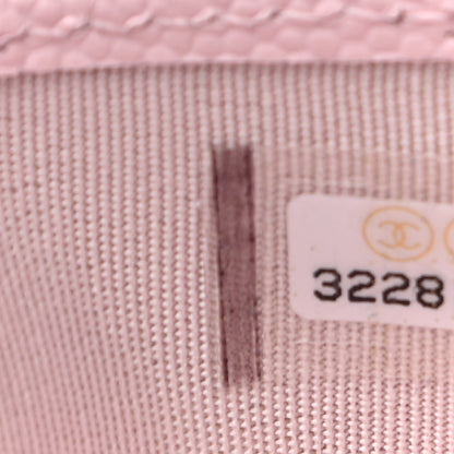 Chanel Caviar Quilted Card Holder Light Pink 8 of 9
