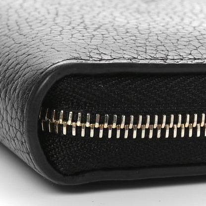 Mulberry Small Classic Grain Zip Around Purse Black 8 of 10