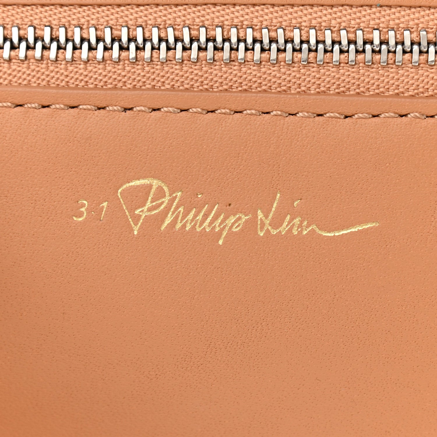 3.1 Phillip Lim Smooth Calfskin Soleil Bucket Bag Cuoio 7 of 12