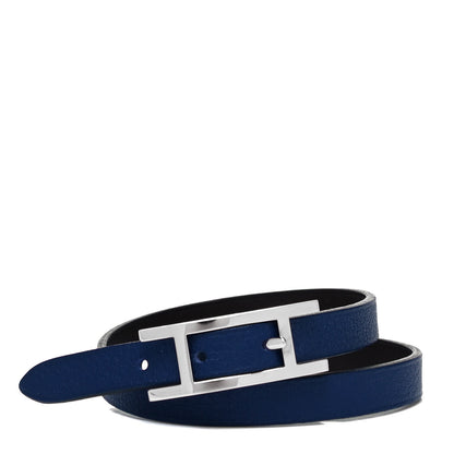 Hermes Swift Behapi Double Tour Bracelet XS Bleu Saphir 1 of 4