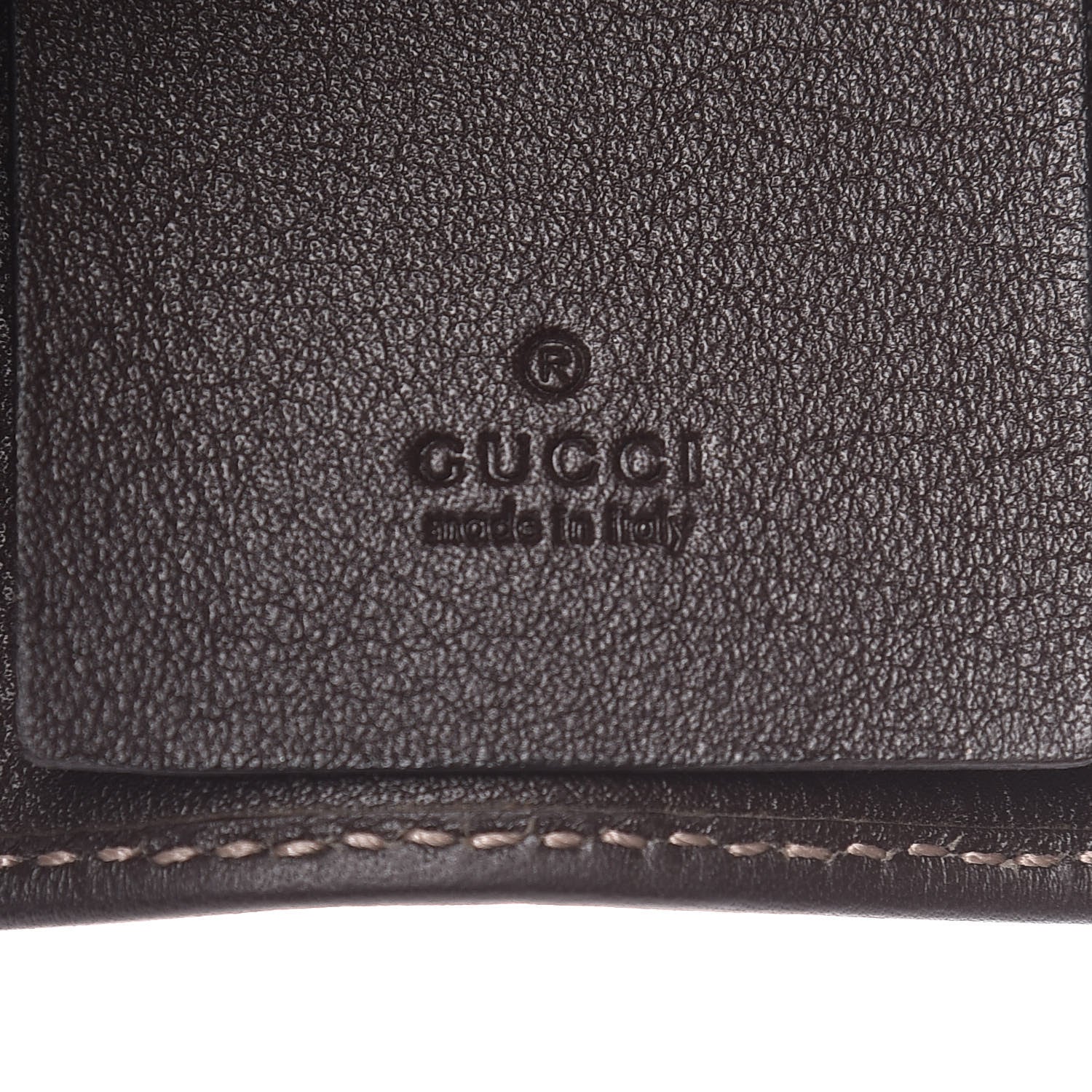 Gucci Monogram Lovely Heart 6 Key Holder Case Brown 6 of 9