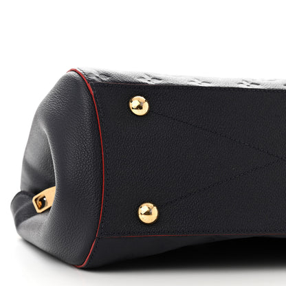 Louis Vuitton Empreinte Montaigne MM Marine Rouge 9 of 10