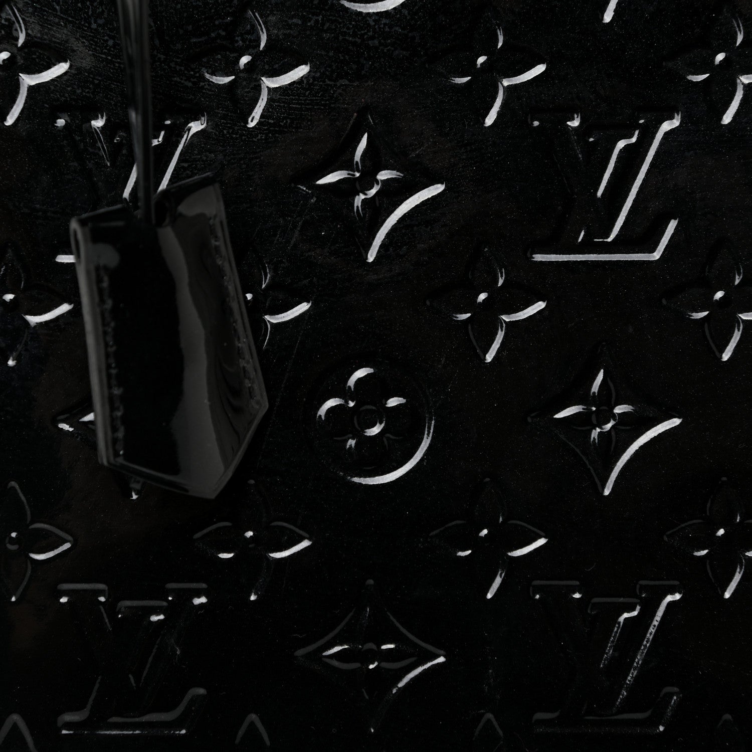 Louis Vuitton Vernis Lockit PM Black 6 of 17