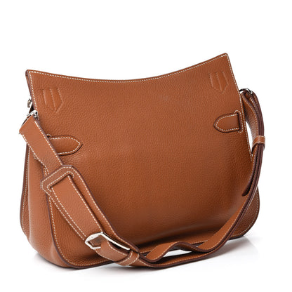 Hermes Taurillon Clemence Jypsiere 31 Gold 3 of 14