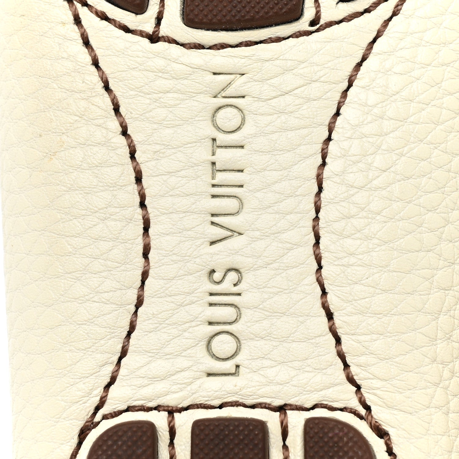 Louis Vuitton Calfskin Mens Monte Carlo Car Shoe Moccasin Loafers 36.5 White 7 of 17