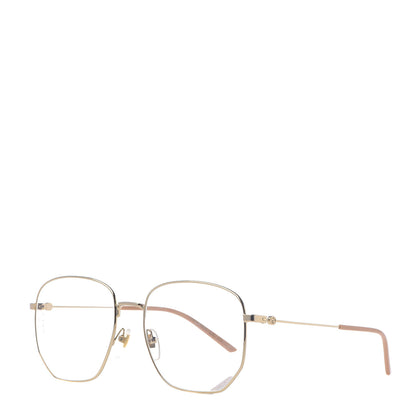 Gucci Oversized Sunglasses GG0396S Gold 1 of 7