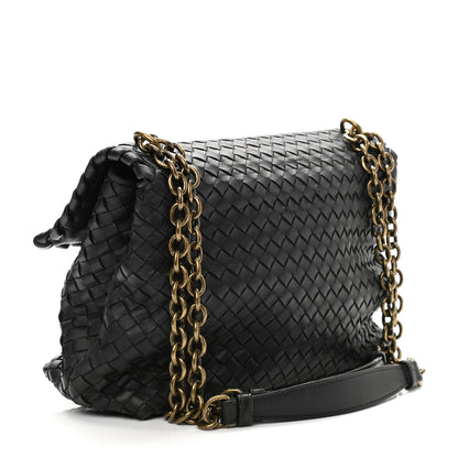 Bottega Veneta Nappa Intrecciato Large Olimpia Bag Black 3 of 13
