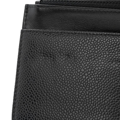 Chanel Caviar Timeless CC Wallet on Chain WOC Black 13 of 14
