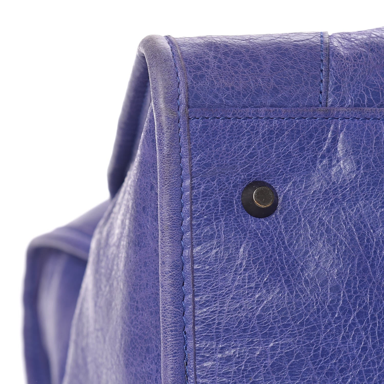 Balenciaga Agneau Classic Hardware Work Bleu Lavande 9 of 12