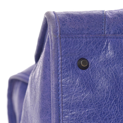 Balenciaga Agneau Classic Hardware Work Bleu Lavande 9 of 12