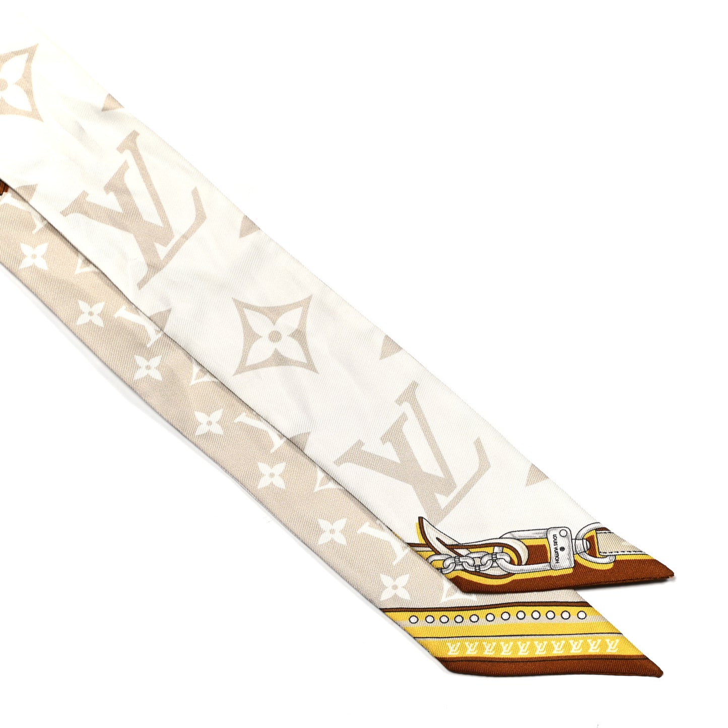 Silk Ultimate Monogram BB Bandeau Beige Clair