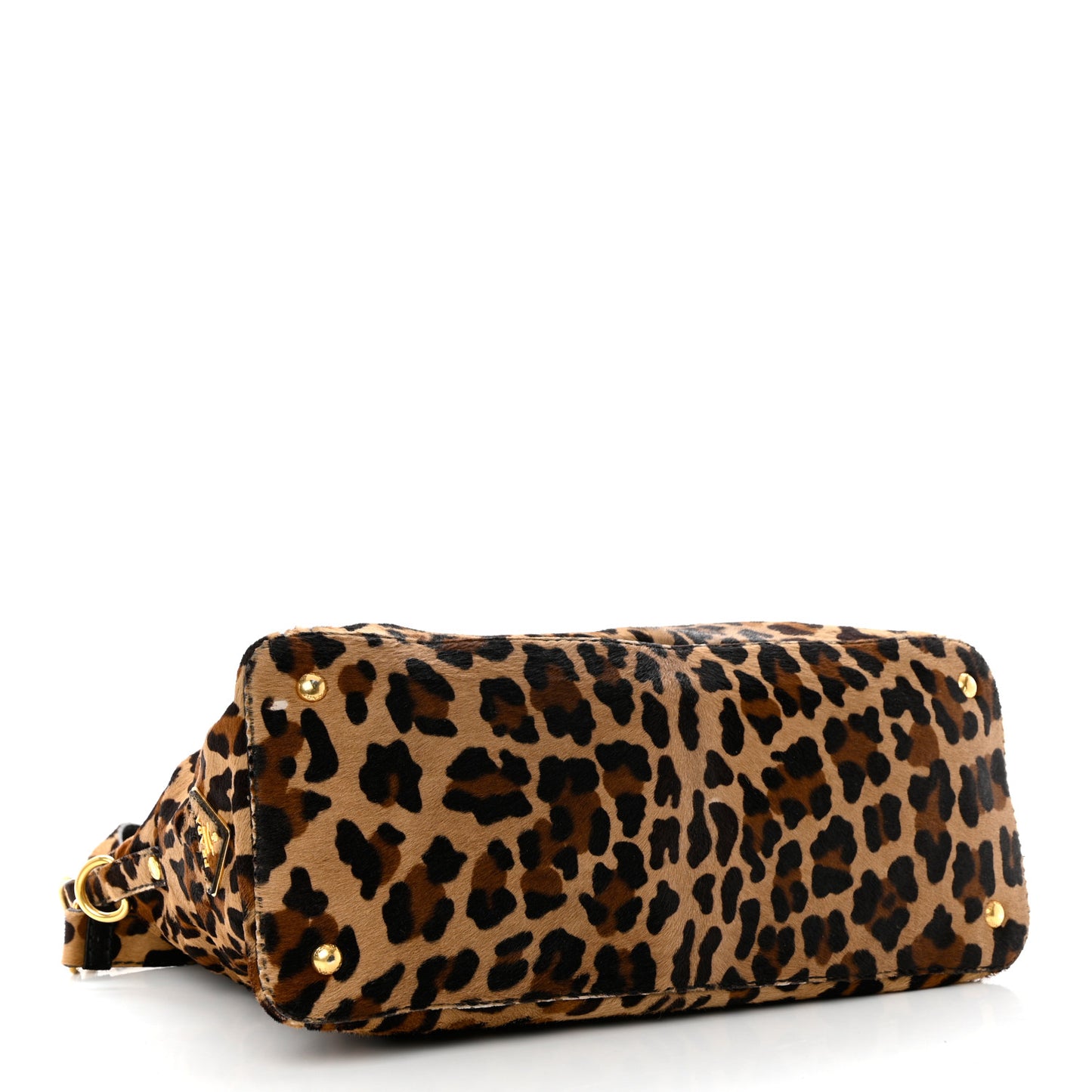 Cavallino Leopard Print Tote Sabbia Moro