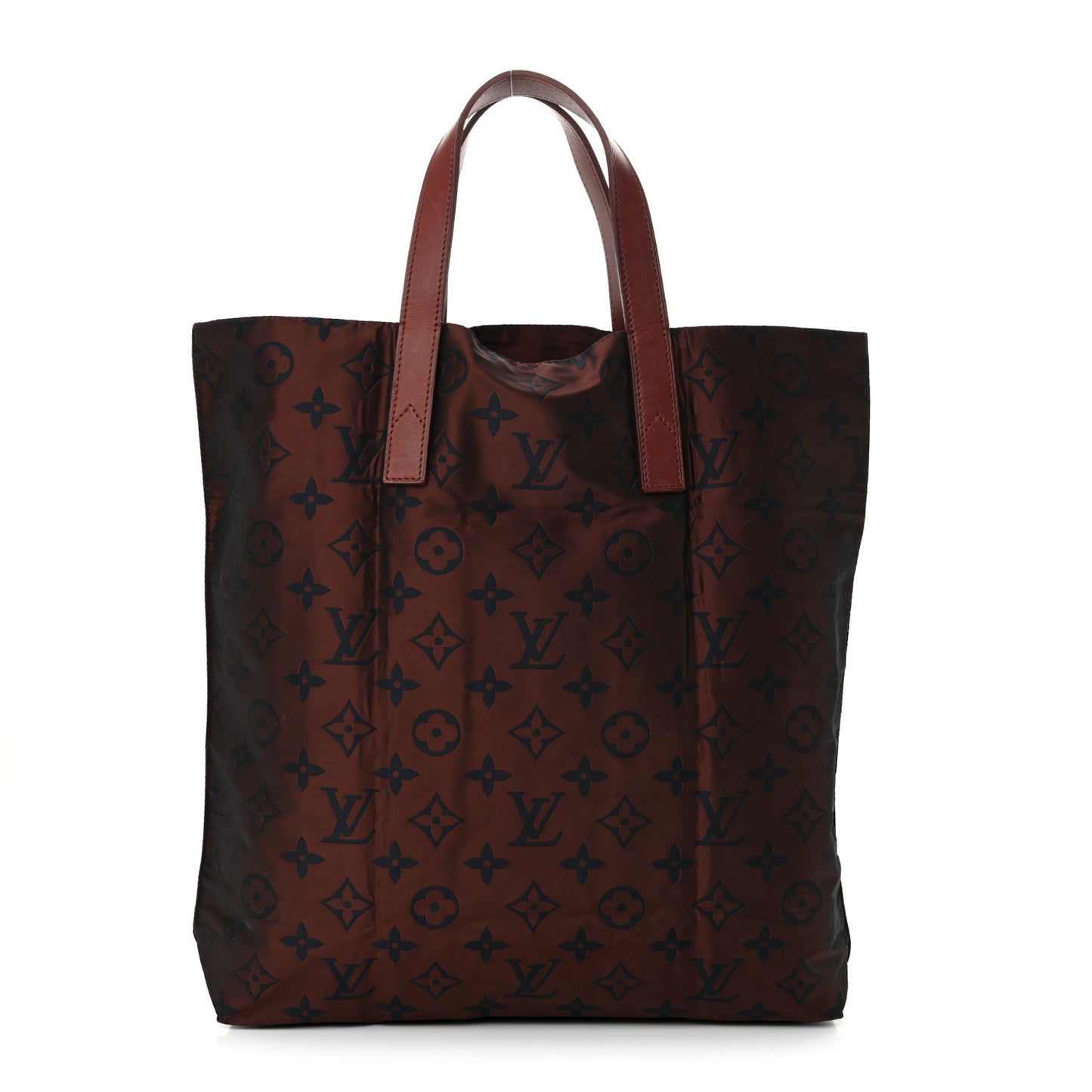 Nylon Monogram Cabas Escapade Tote Red