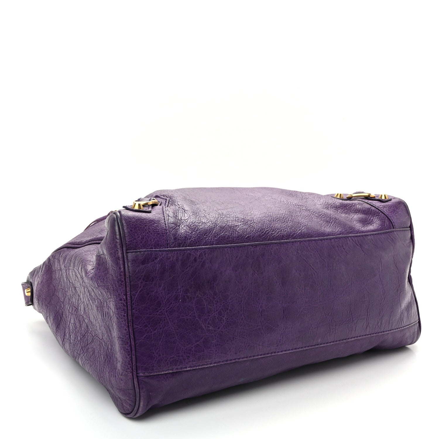 Balenciaga Agneau Classic Gold Hardware Velo Dark Violet 5 of 15