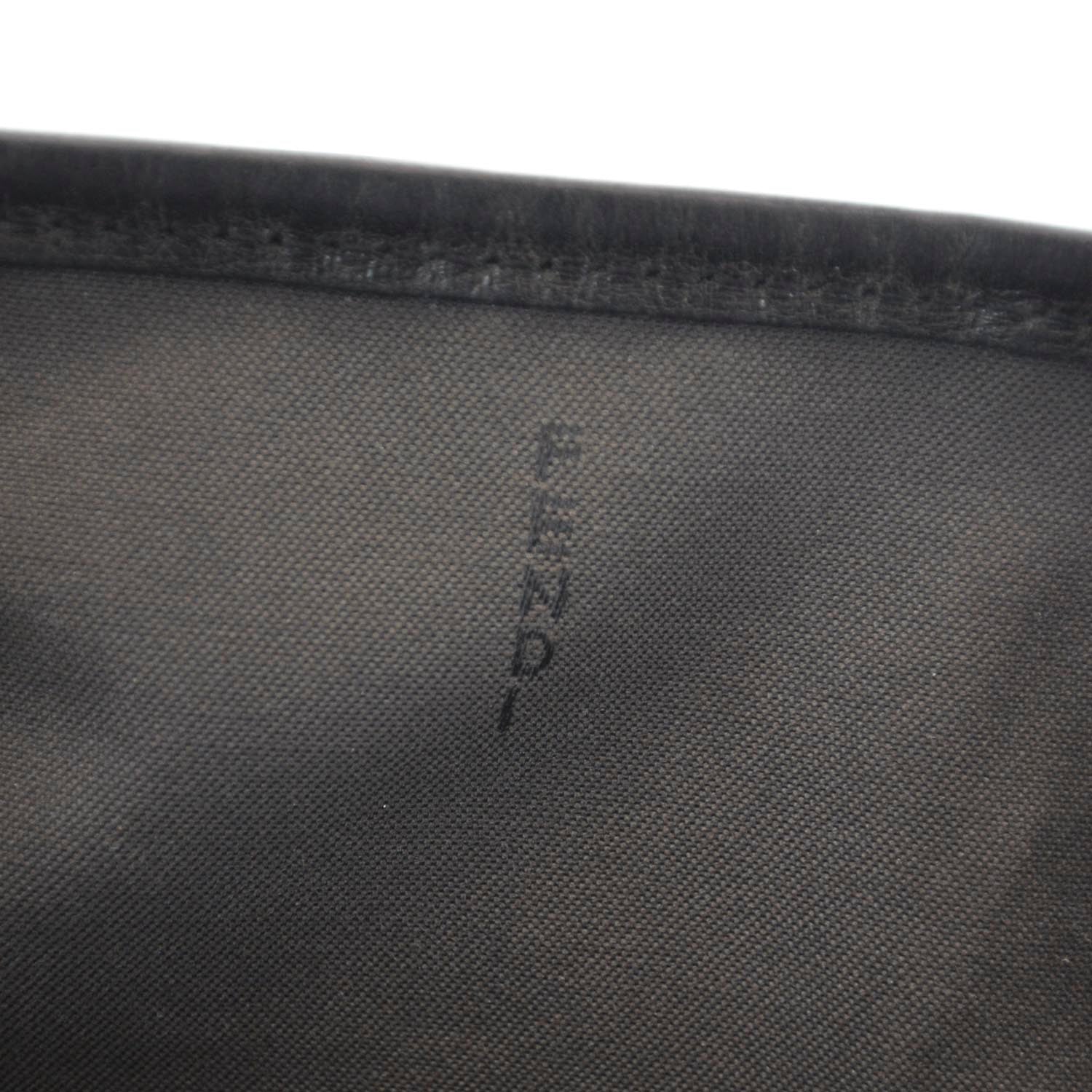 Fendi Zucca B Bis Flap Bag Tobacco Castagna 9 of 12