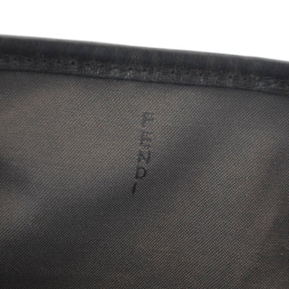 Fendi Zucca B Bis Flap Bag Tobacco Castagna 9 of 12