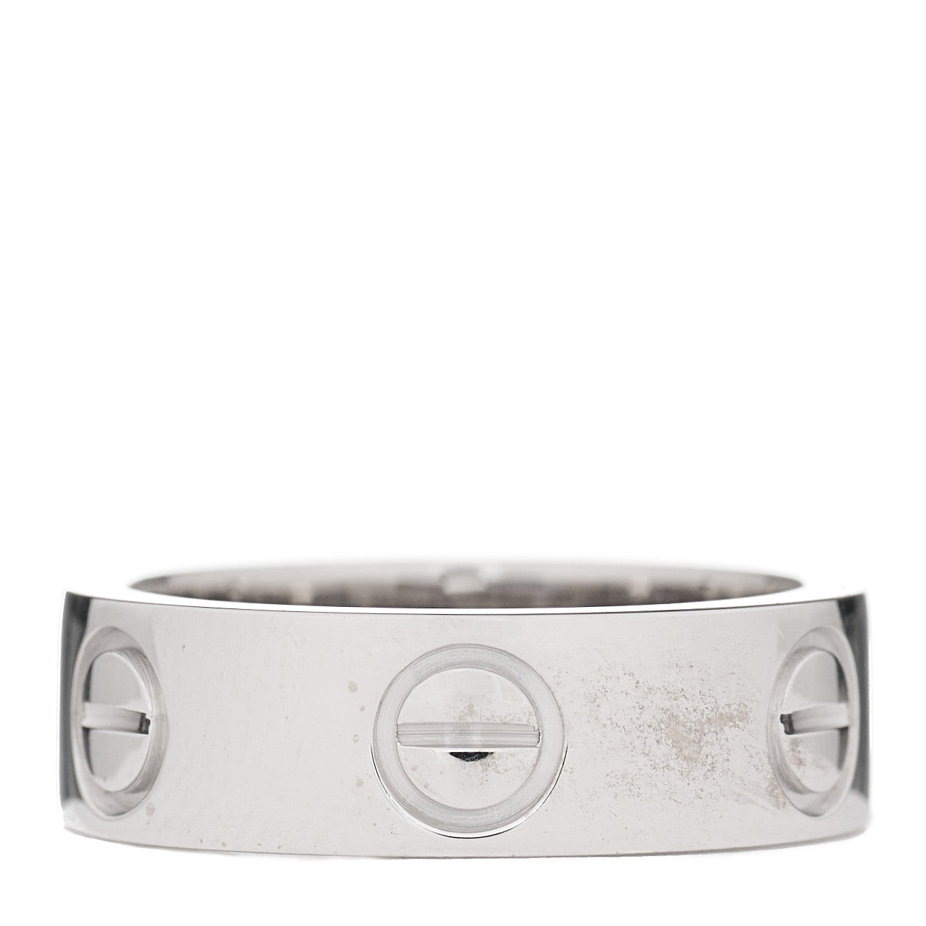 18K White Gold 5.5mm LOVE Ring 47 4