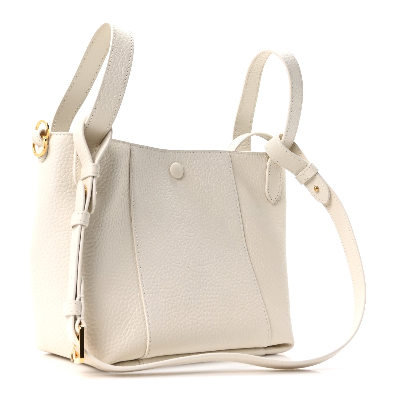 Christian Dior Calfskin Medium Signature Bucket Bag Latte 3 of 10