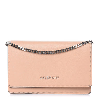 Givenchy Sugar Goatskin Pandora Chain Wallet Powder 1 of 9