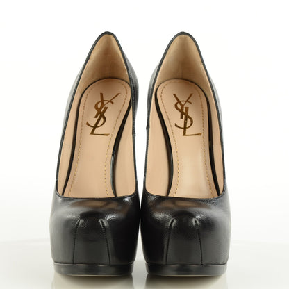Saint Laurent Vernigolf Tribtoo 105 Platform Pumps 36.5 Black 2 of 8