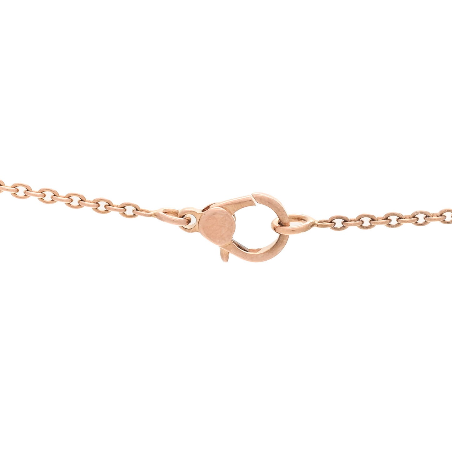 18K Rose Gold Diamond Finesse Pendant Necklace