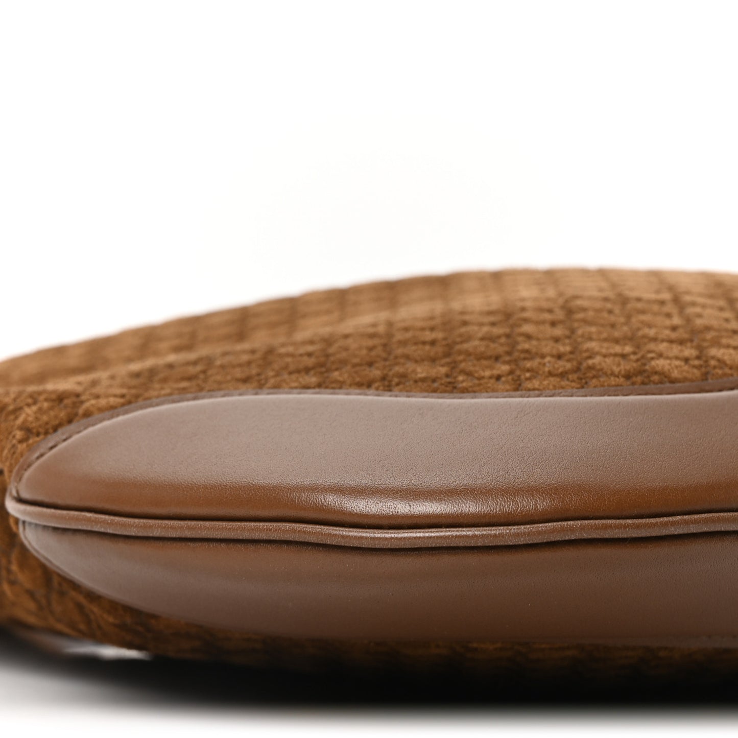 GG Suede B Medium Shoulder Bag Brown