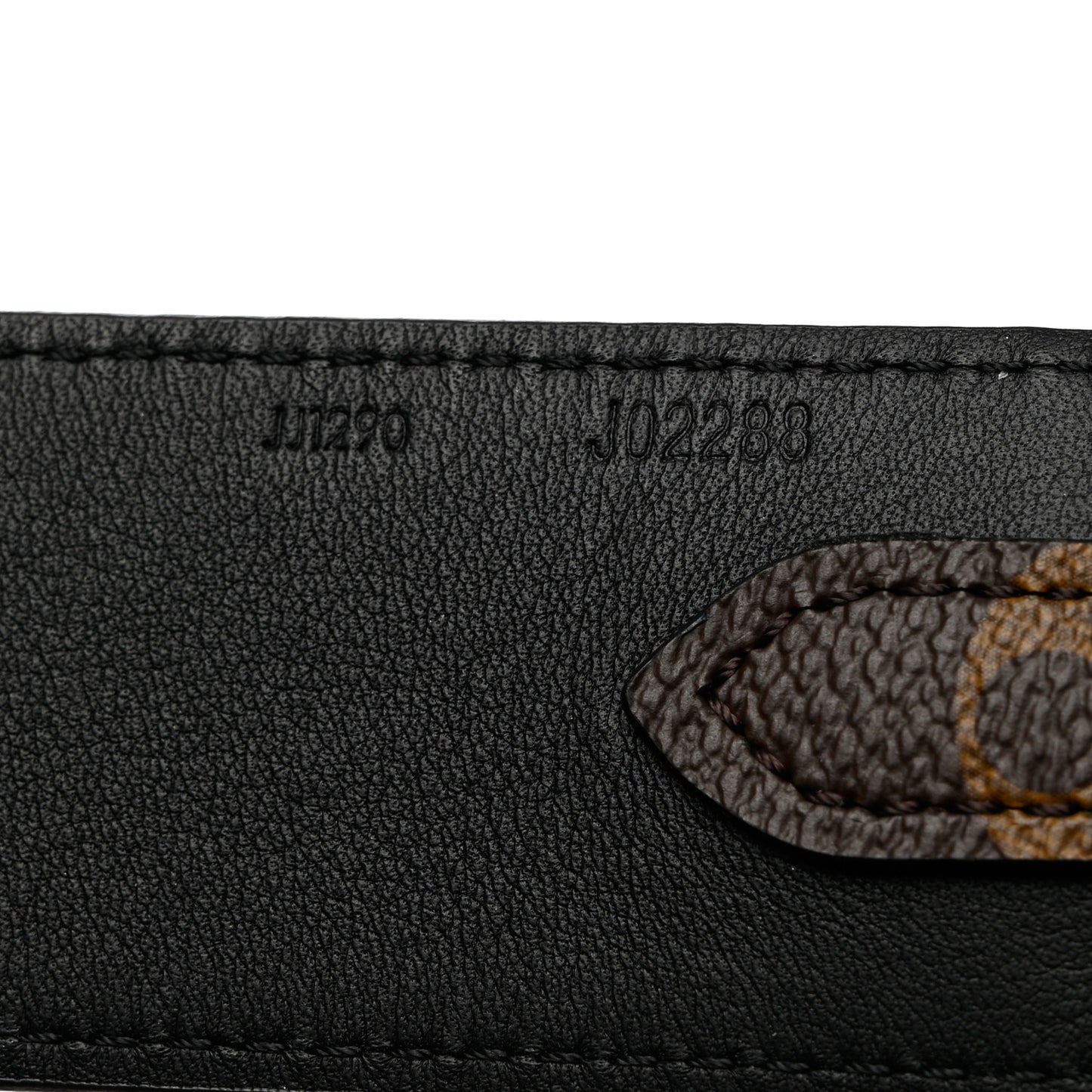 Monogram Bandouliere Shoulder Strap Black