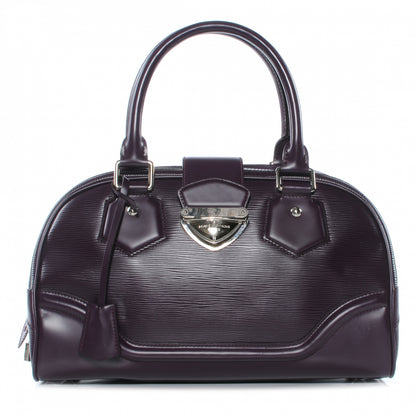 Louis Vuitton Epi Bowling Montaigne GM Cassis 1 of 8