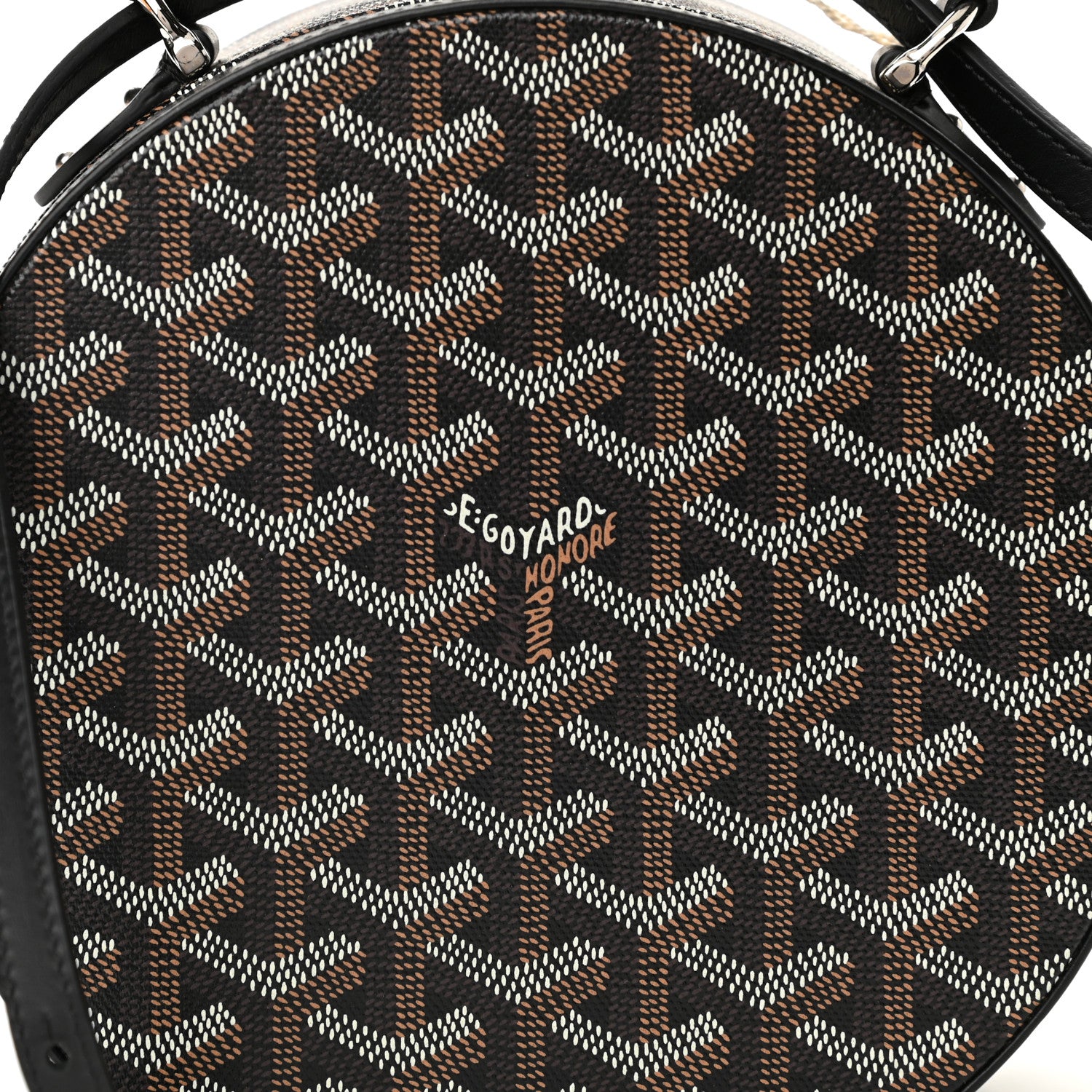 Goyard Goyardine Alto Hatbox Black 7 of 9