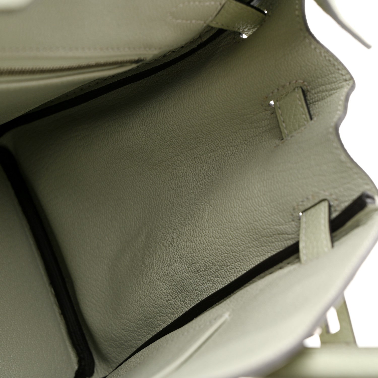 Hermes Togo Birkin 25 Gris Neve 12 of 18