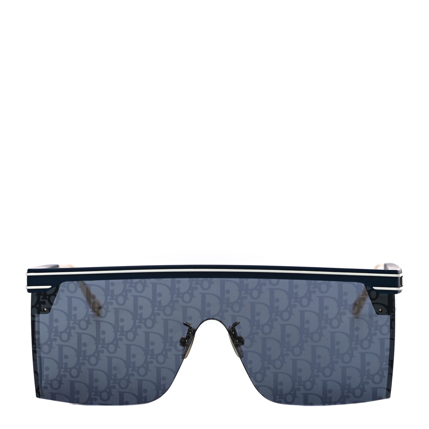 Oblique Diorclub M1U Mask Sunglasses Blue