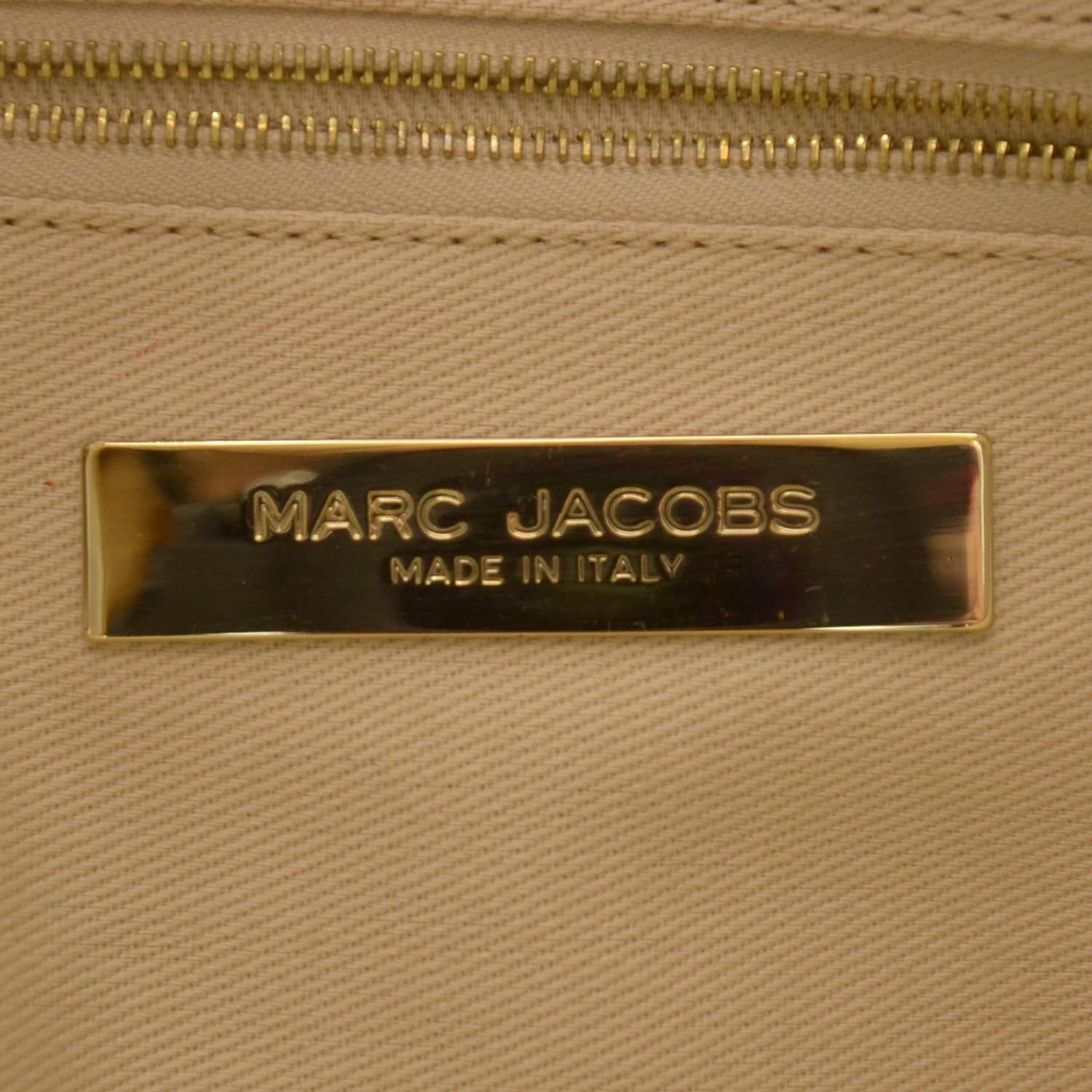 Marc Jacobs Leather Quilted Blake Mango 7 of 8