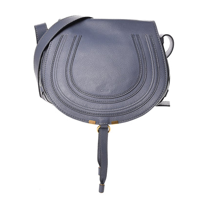 Chloe Calfskin Medium Marcie Round Crossbody Bag Street Blue 1 of 11