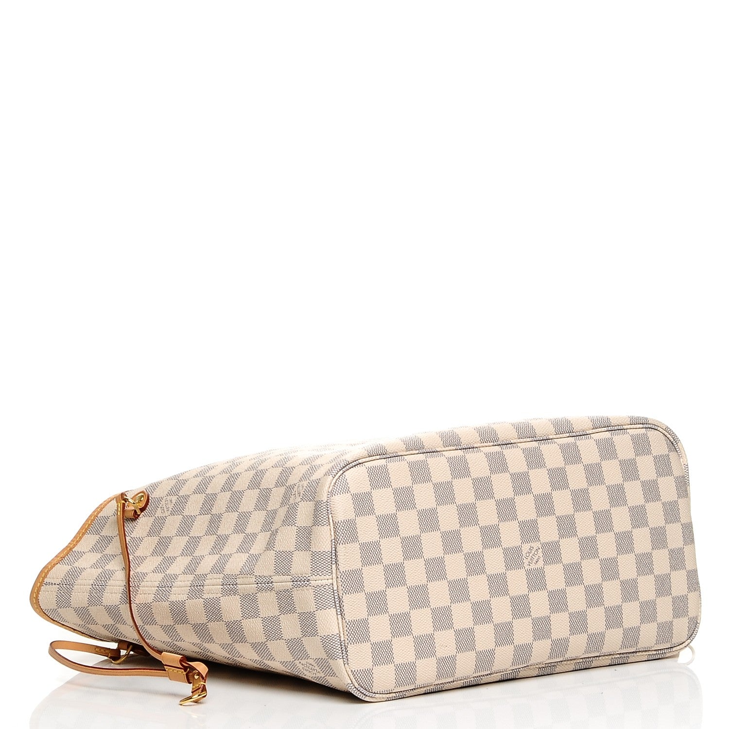 Louis Vuitton Damier Azur Neo Neverfull MM Rose Ballerine 5 of 9