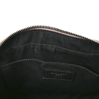 Saint Laurent Calfskin Matelasse Monogram Lou Camera Bag Washed Light Pink 12 of 13