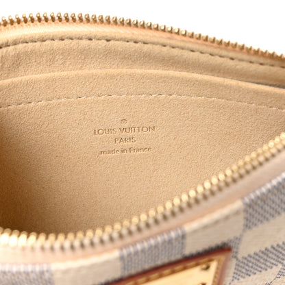 Louis Vuitton Damier Azur Pochette Milla MM 6 of 10
