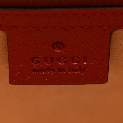 Gucci GG Supreme Monogram Small Queen Margaret Top Handle Bag Red 6 of 11