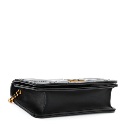 Gucci Calfskin Matelasse GG Marmont Mini Bag Black 4 of 18
