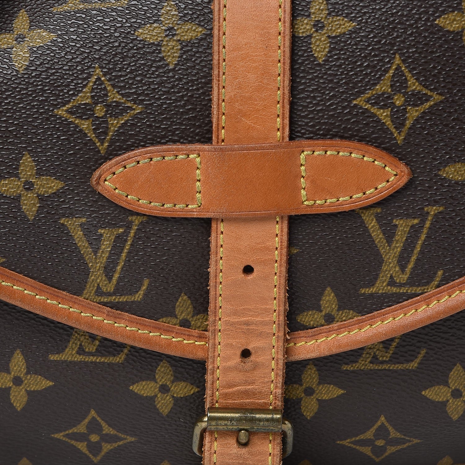 Louis Vuitton Monogram Saumur 30 10 of 14
