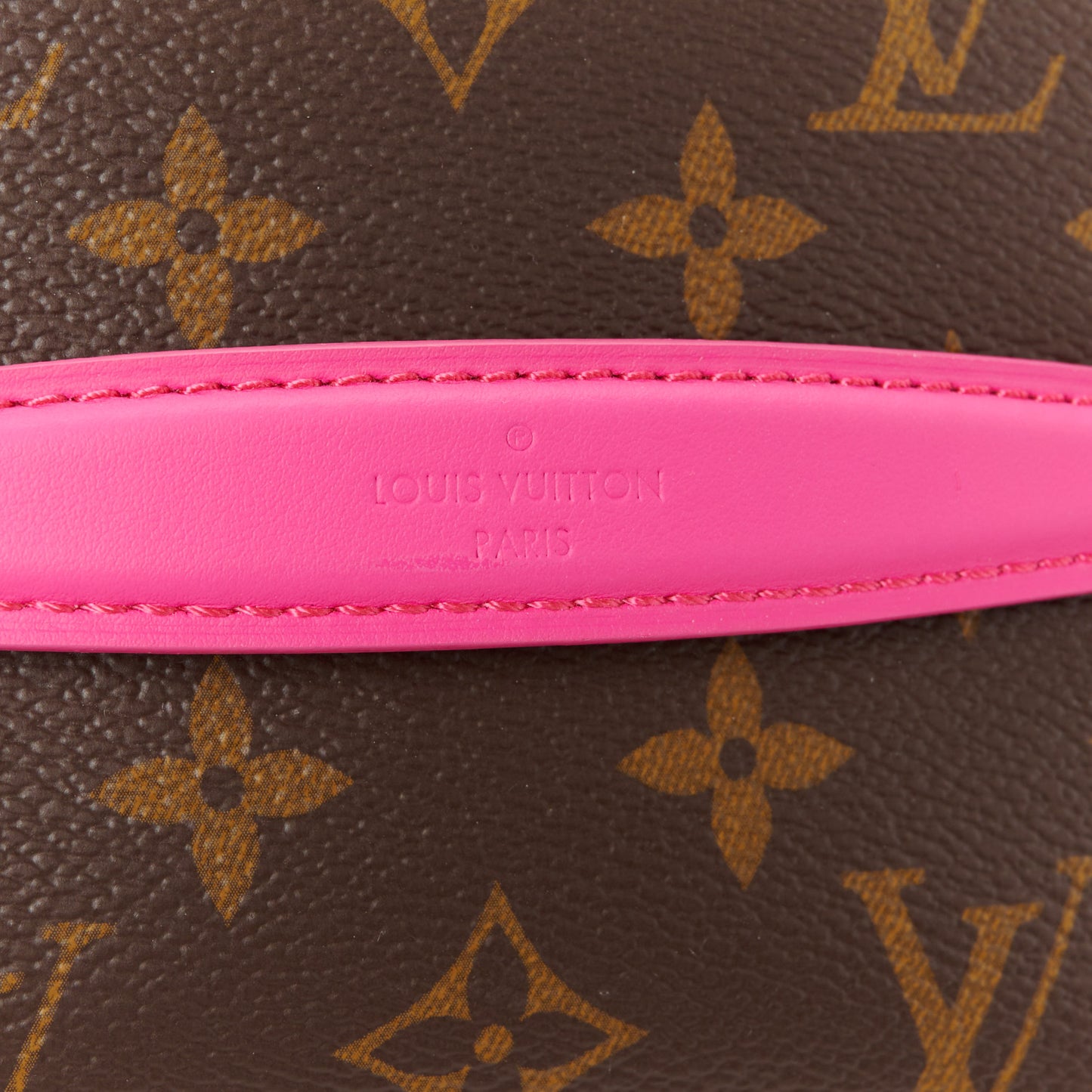 Monogram Macassar Nice Mini Fuchsia
