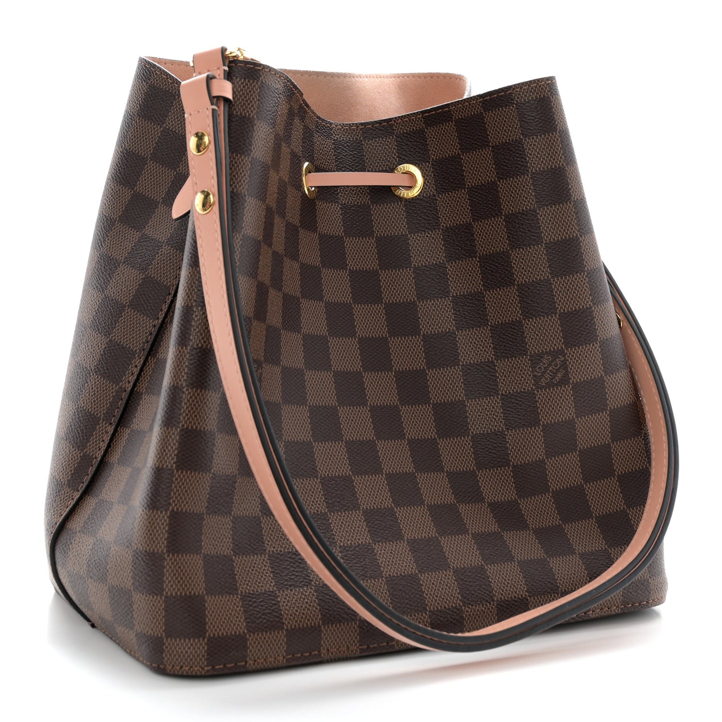 Damier Ebene Neonoe MM Venus Pink