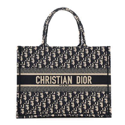 Christian Dior Oblique Medium Book Tote Blue Multicolor 1 of 13